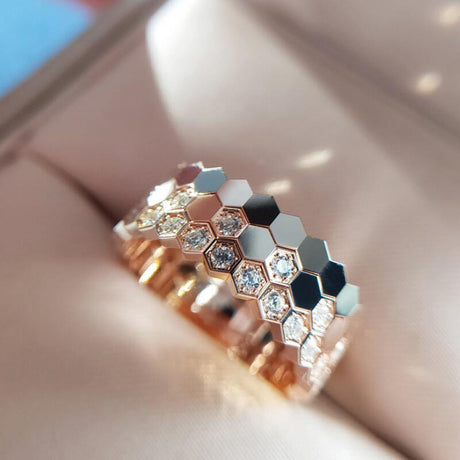 Tiny Honeycomb Rings
